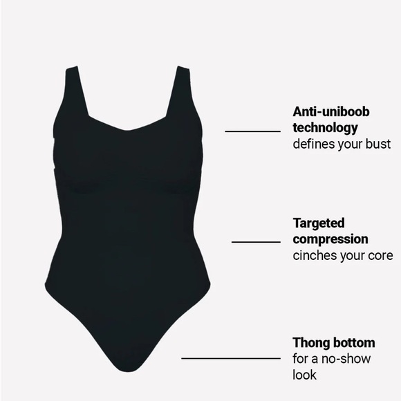YITTY Nearly Naked Shapewear Thong Bodysuit from Fabletics. - Picture 8 of 10